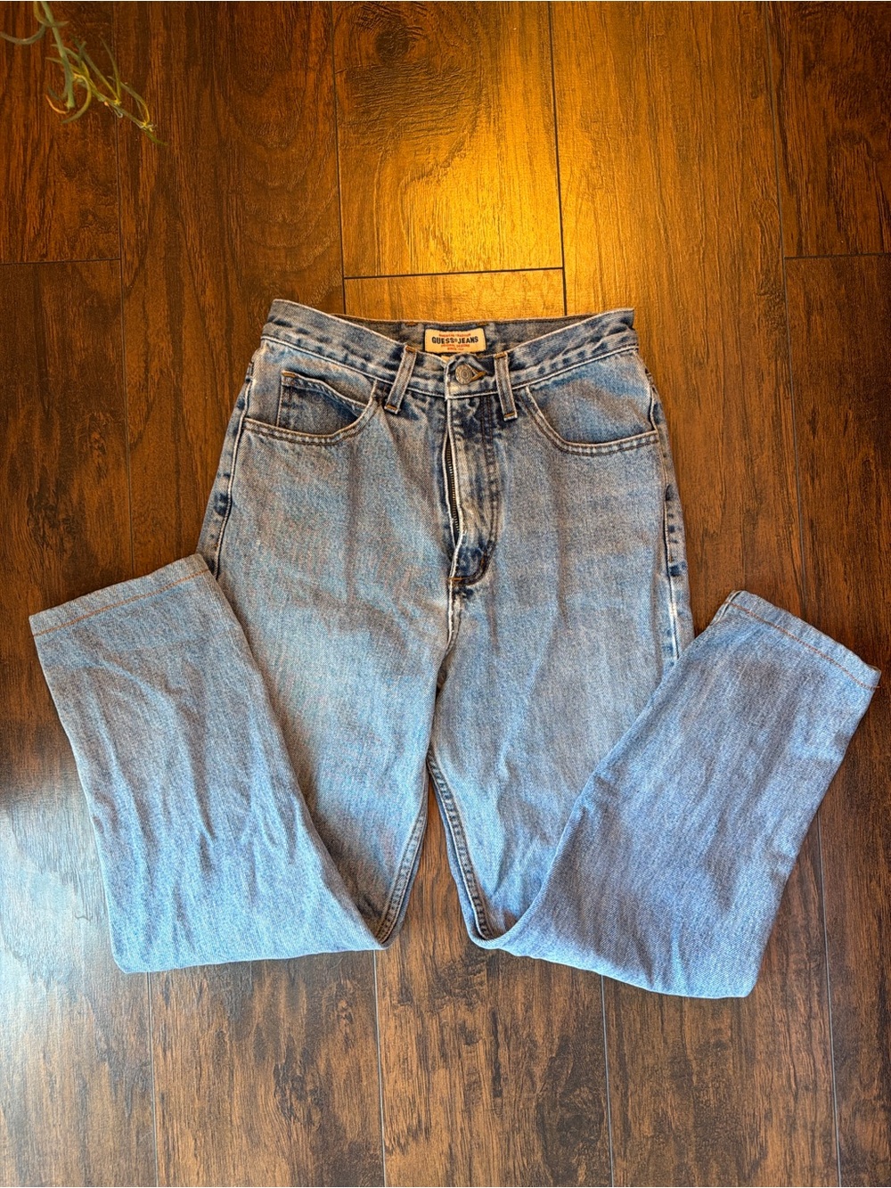Guess High-Rise Light Blue Women's Jeans